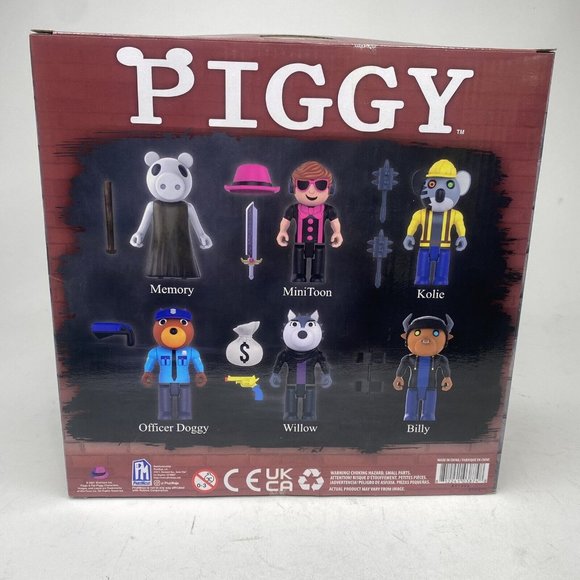 Piggy Action Figure 6 Pack Series 2 Exclusive MiniToon Figure Includes DLC New - Picture 2 of 6